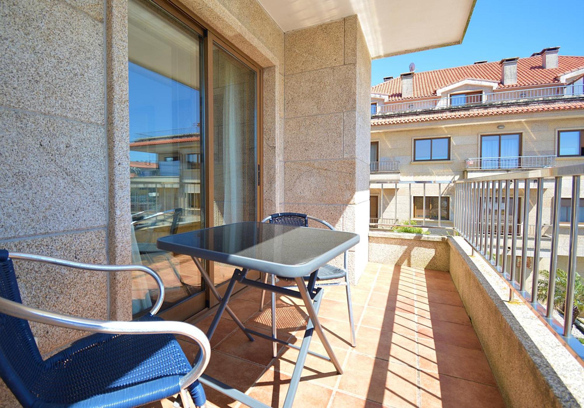 Piso Con Terraza A Un Paso De Playa De A Lanzada Apartment Sanxenxo Ngoại thất bức ảnh